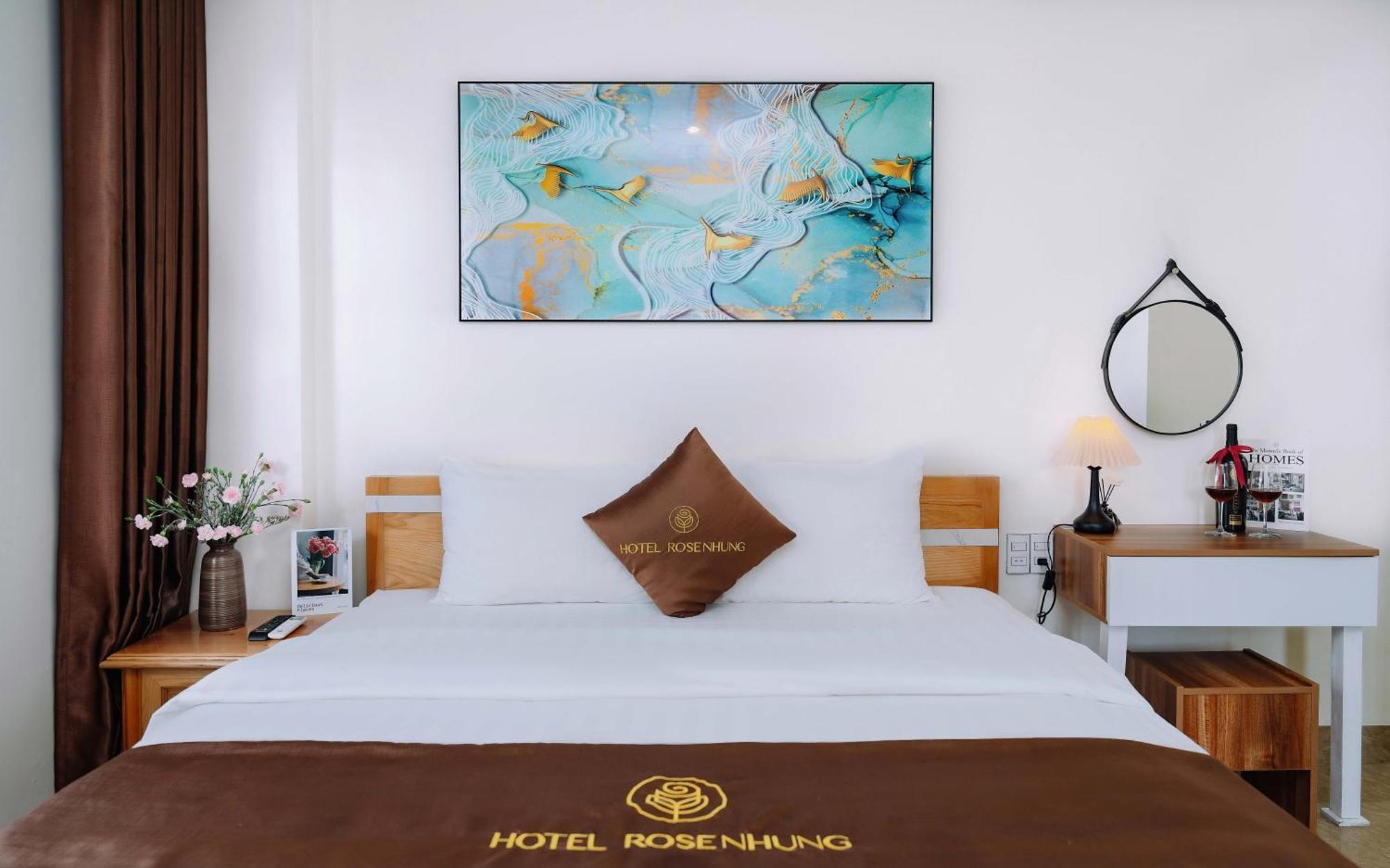 Cat Ba Rose Nhung Hotel Dong Khe Sau ภายนอก รูปภาพ