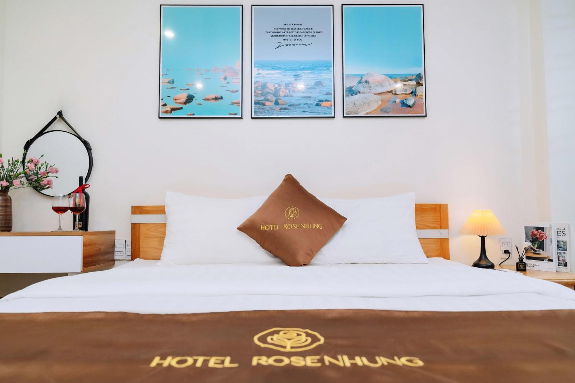 Cat Ba Rose Nhung Hotel Dong Khe Sau ภายนอก รูปภาพ