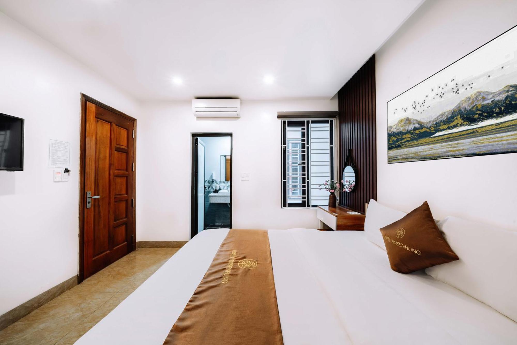 Cat Ba Rose Nhung Hotel Dong Khe Sau ภายนอก รูปภาพ