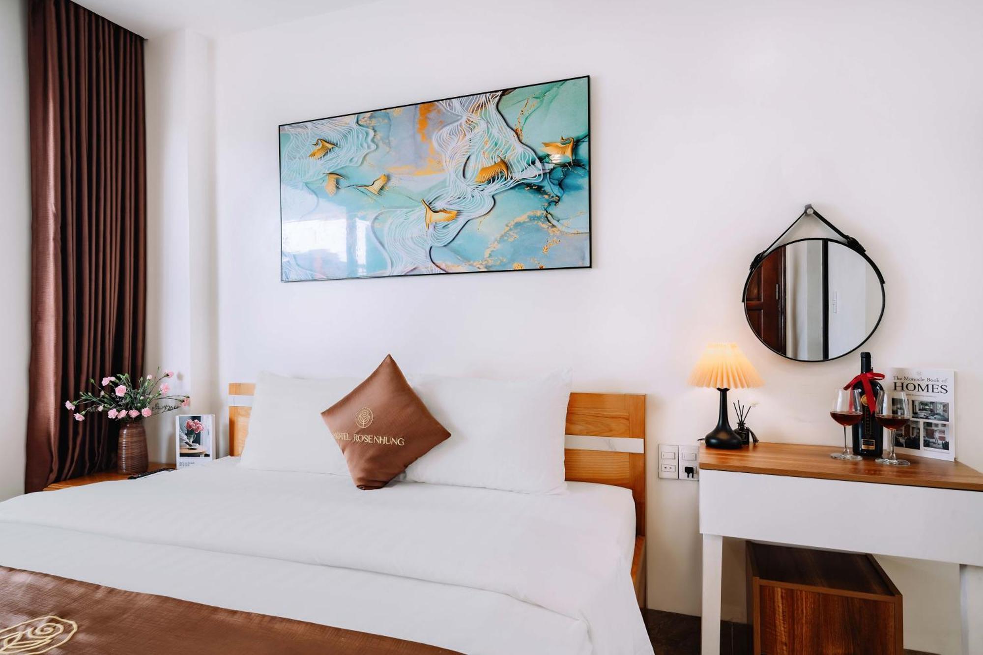 Cat Ba Rose Nhung Hotel Dong Khe Sau ภายนอก รูปภาพ
