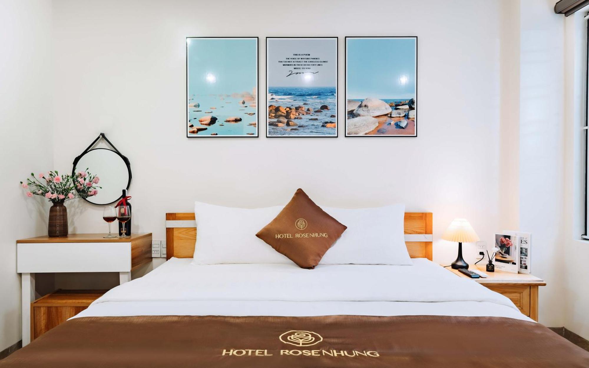 Cat Ba Rose Nhung Hotel Dong Khe Sau ภายนอก รูปภาพ