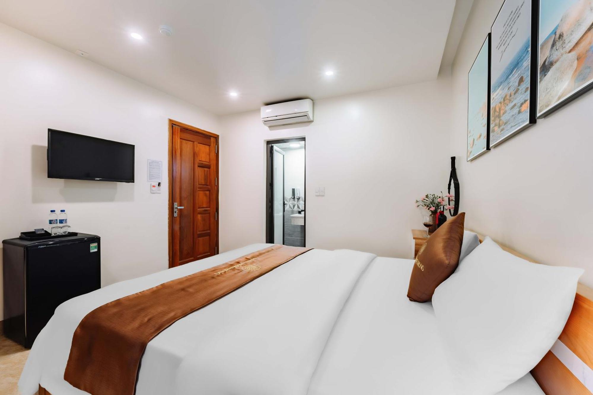 Cat Ba Rose Nhung Hotel Dong Khe Sau ภายนอก รูปภาพ
