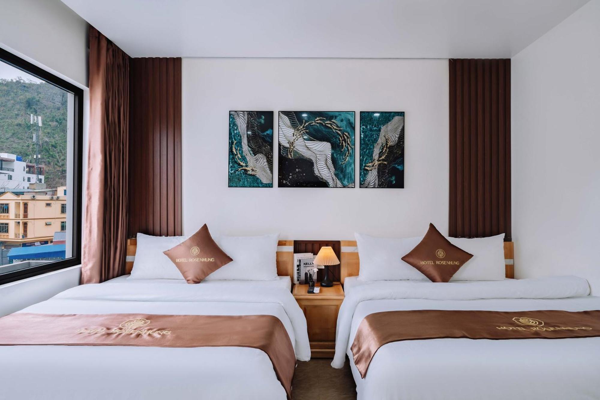 Cat Ba Rose Nhung Hotel Dong Khe Sau ภายนอก รูปภาพ