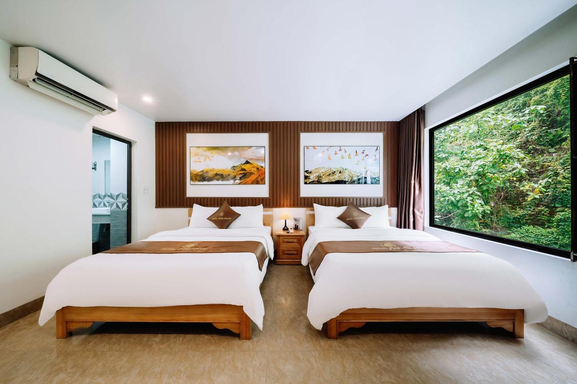 Cat Ba Rose Nhung Hotel Dong Khe Sau ภายนอก รูปภาพ