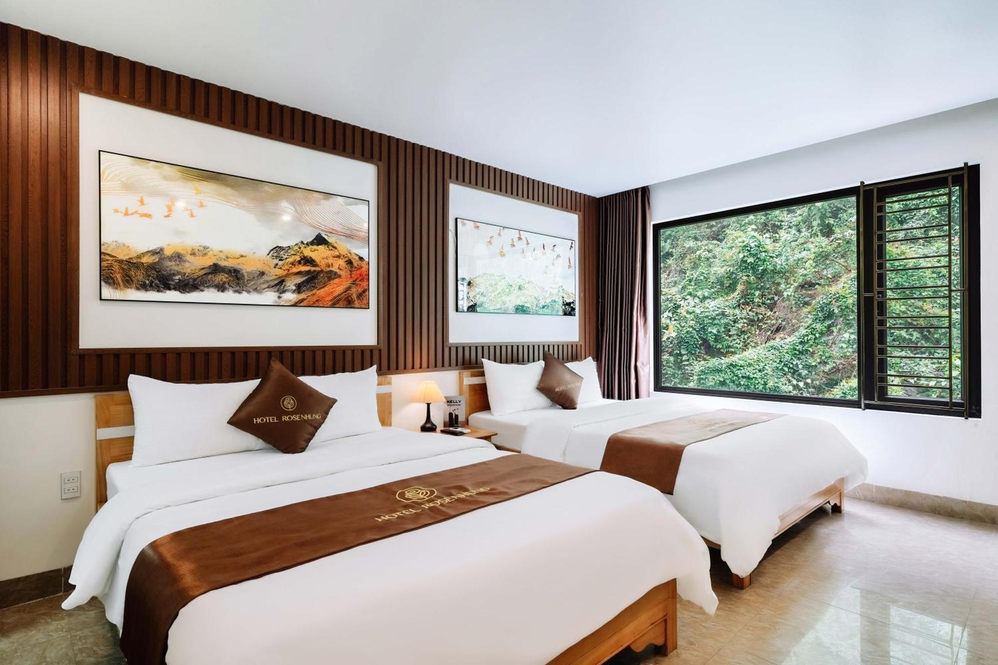 Cat Ba Rose Nhung Hotel Dong Khe Sau ภายนอก รูปภาพ