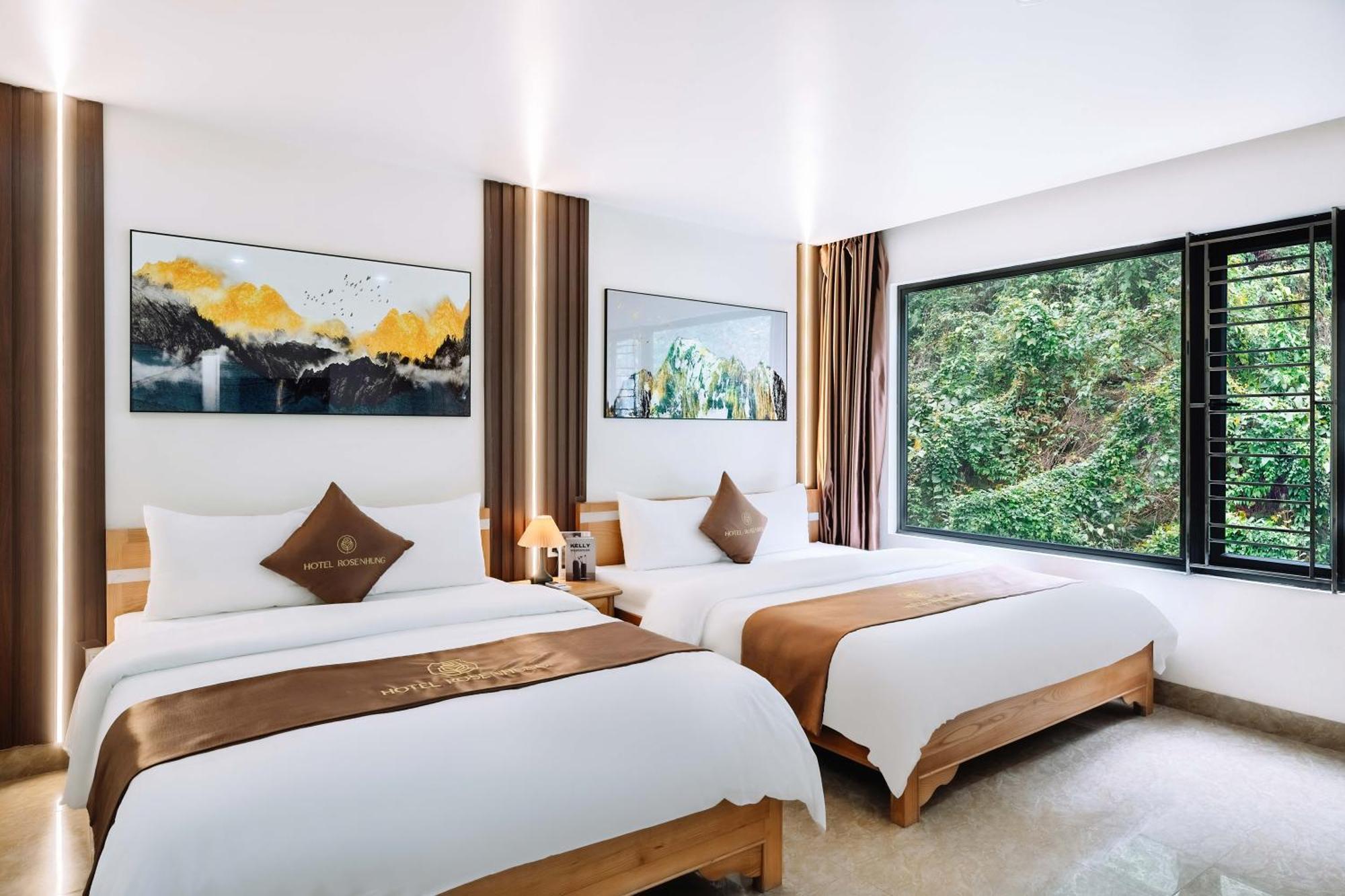 Cat Ba Rose Nhung Hotel Dong Khe Sau ภายนอก รูปภาพ