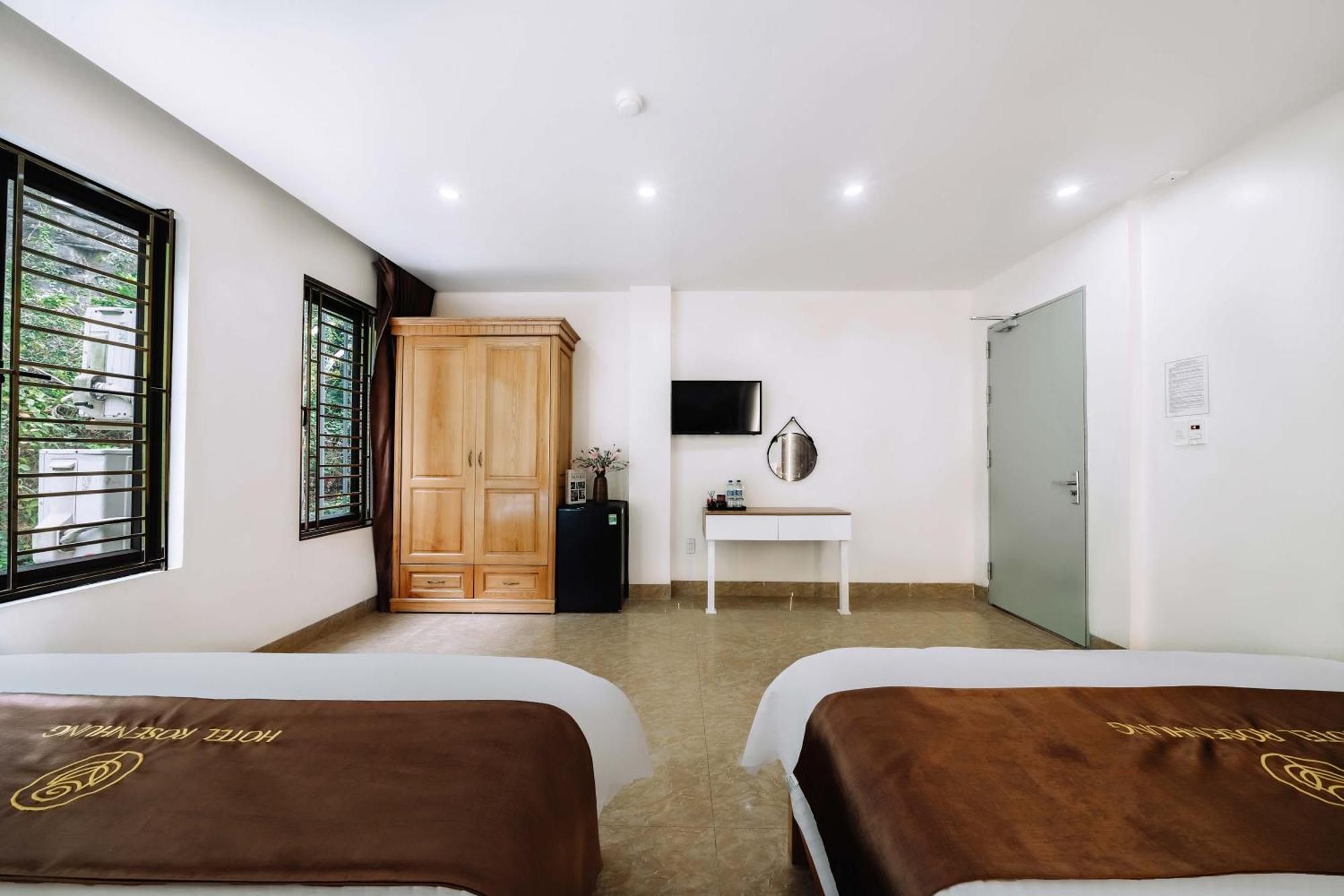 Cat Ba Rose Nhung Hotel Dong Khe Sau ภายนอก รูปภาพ