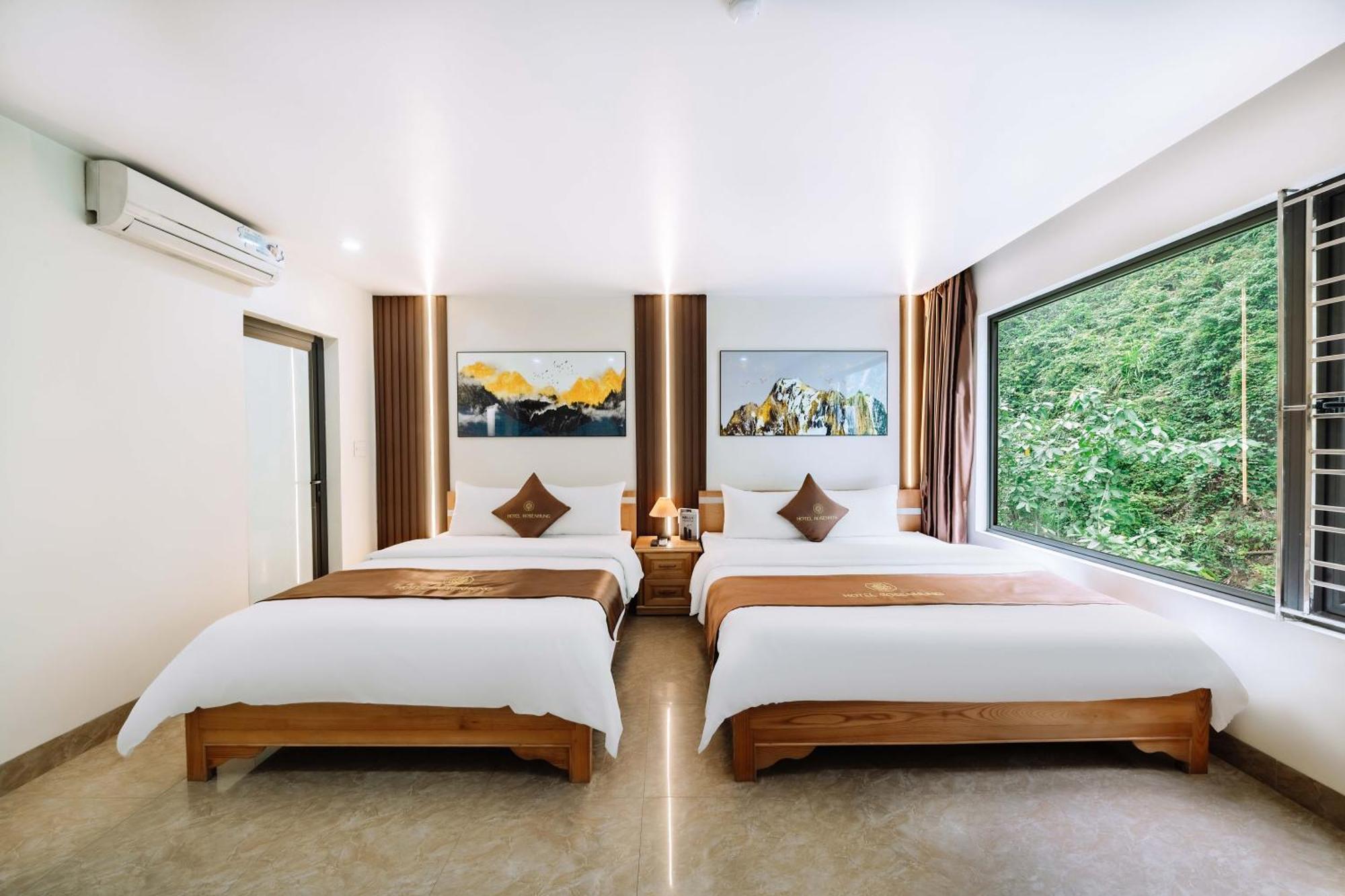 Cat Ba Rose Nhung Hotel Dong Khe Sau ภายนอก รูปภาพ