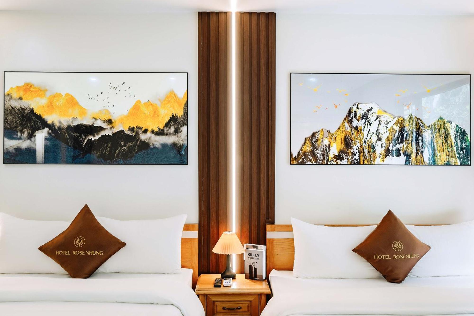 Cat Ba Rose Nhung Hotel Dong Khe Sau ภายนอก รูปภาพ